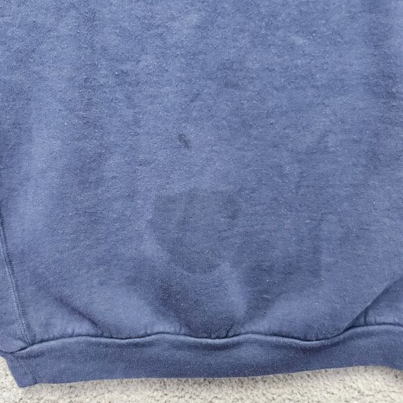 Russell Athletic Sweatshirt Mens Size XL Blue Fleece Cewneck Pullover - Picture 8 of 9